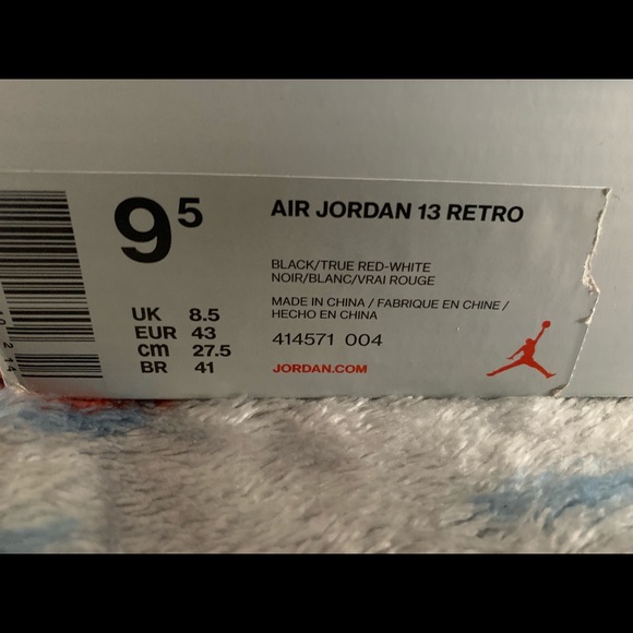 2017 Jordan Bred 13s size 9.5 for sale or trade. - Picture 5 of 5